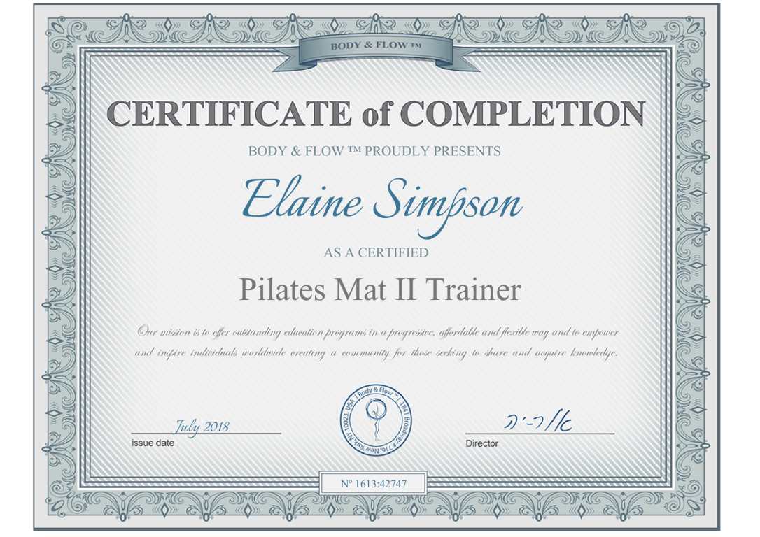 IM=X Pilates Mat Certification